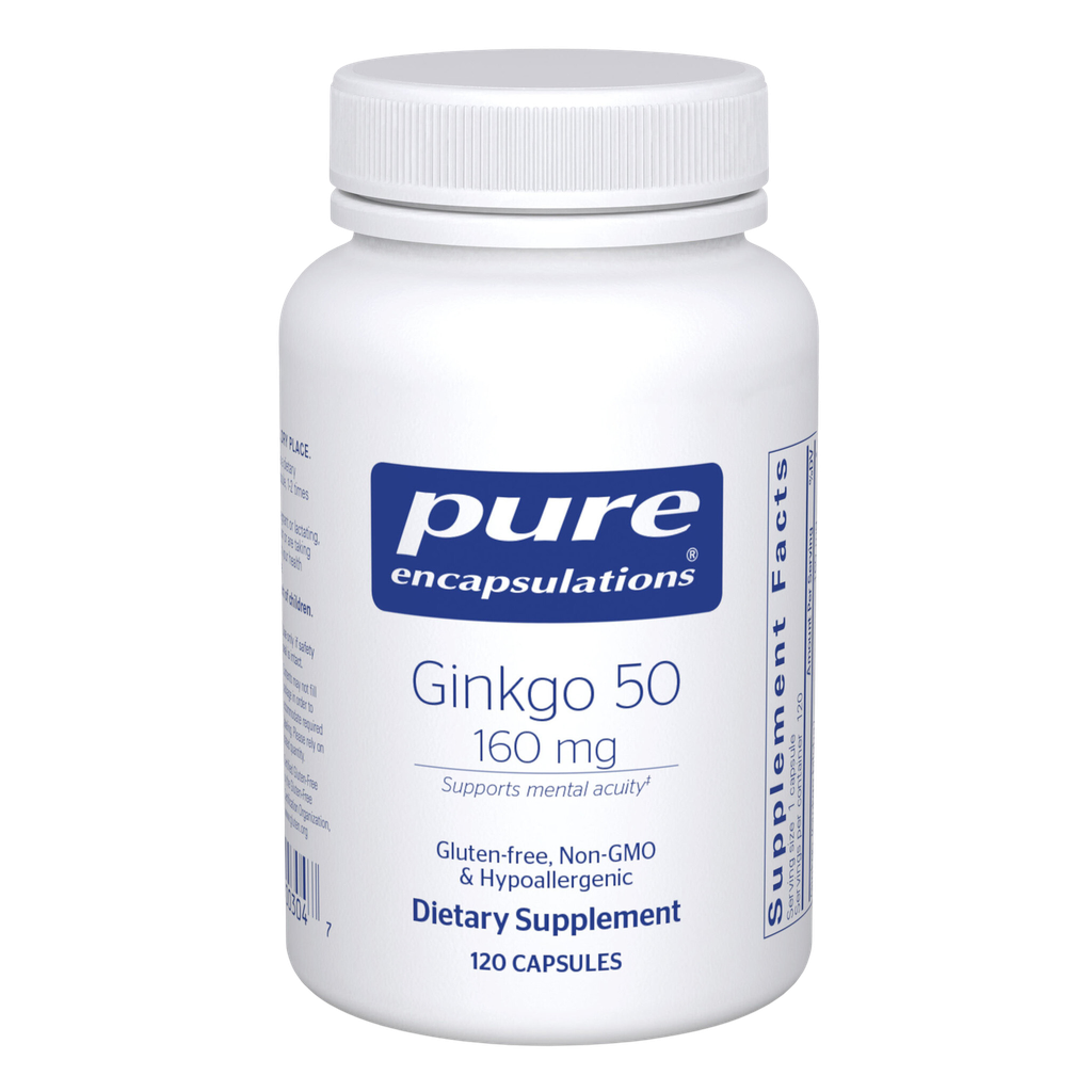 Ginkgo 50 - 160 mg. 120's 