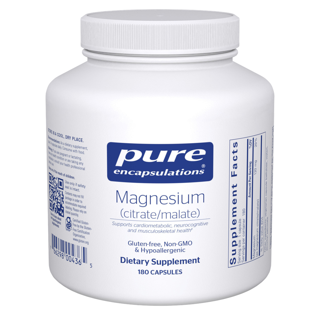 Magnesium (citrate/malate) 180's 