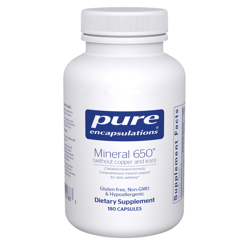 Mineral 650 w/o Cu &Fe 180's 