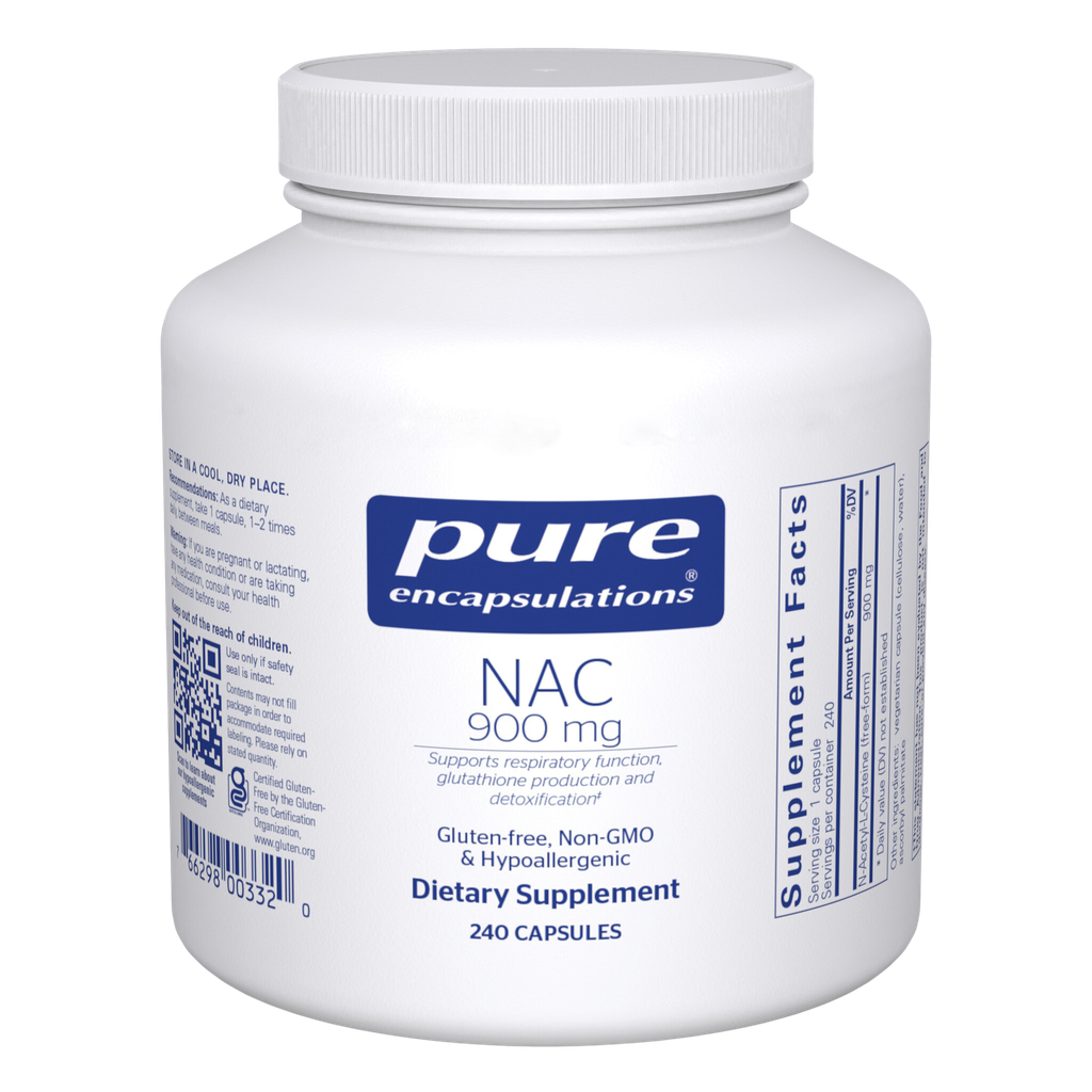 NAC (N-Acetyl-l-Cysteine) 900 mg. 240's  