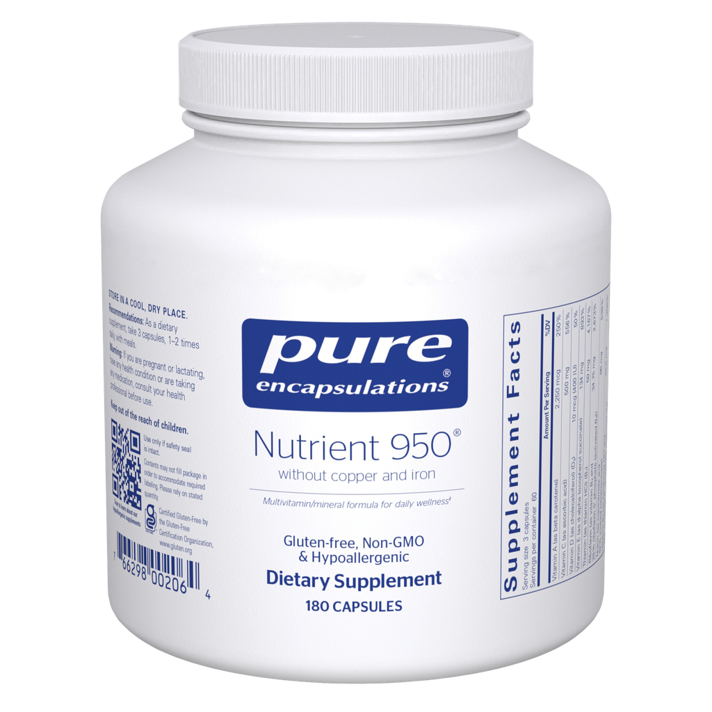 Nutrient 950® without Copper & Iron 180's 