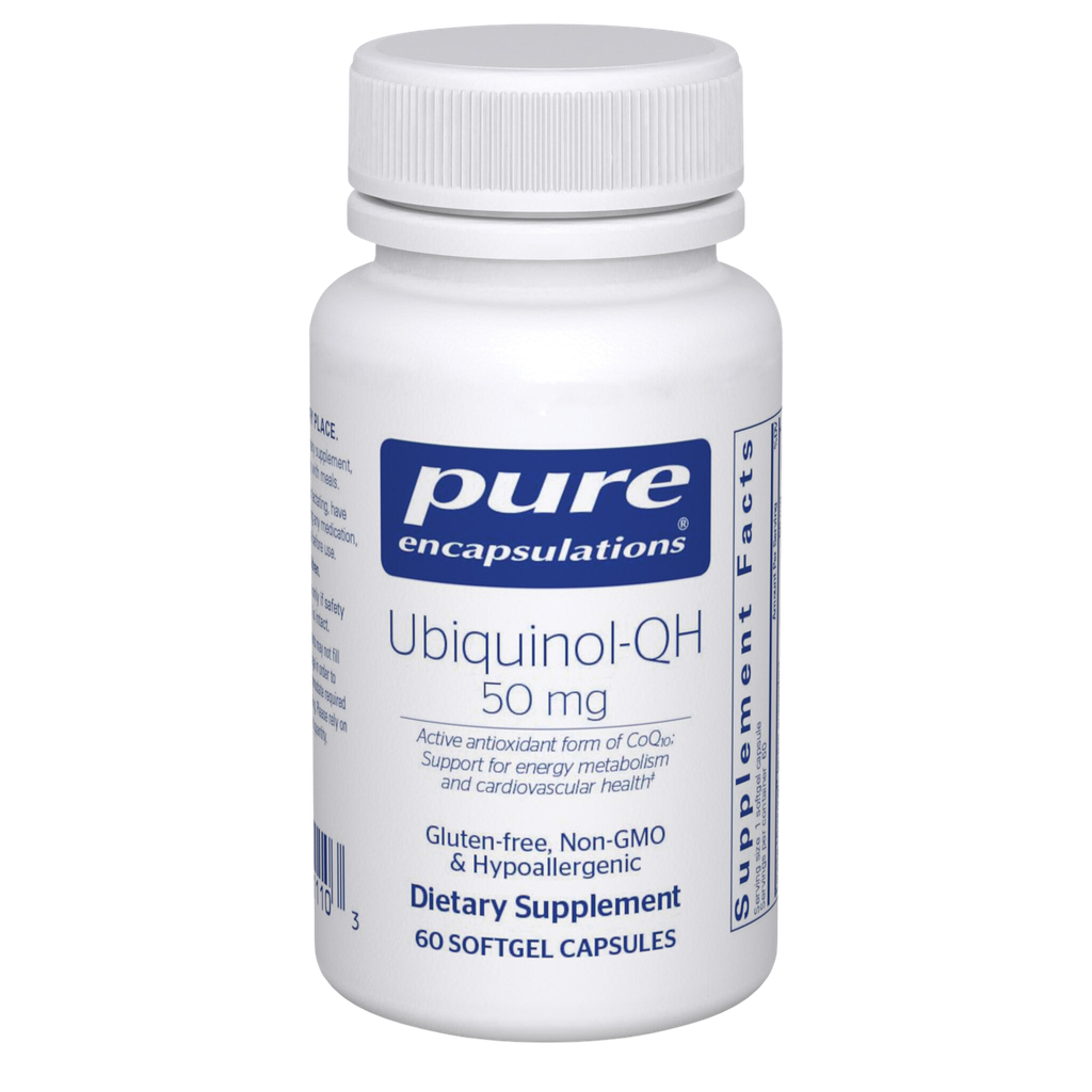 Ubiquinol-QH 50 mg 60's 