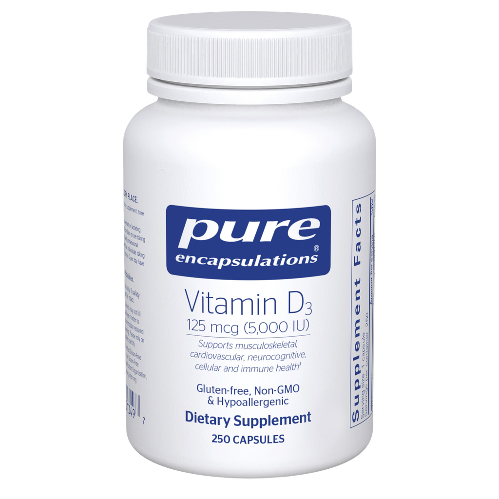Vitamin D3 125 mcg (5,000 IU) 250's 