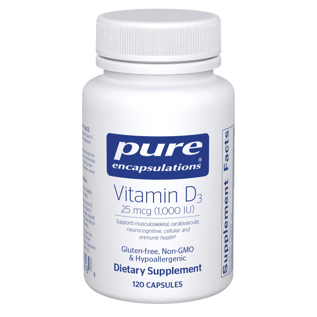 Vitamin D3 25 mcg (1,000 IU) 120's 