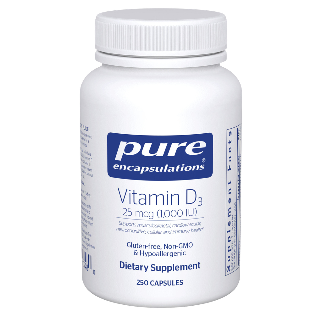 Vitamin D3 25 mcg (1,000 IU) 250's 