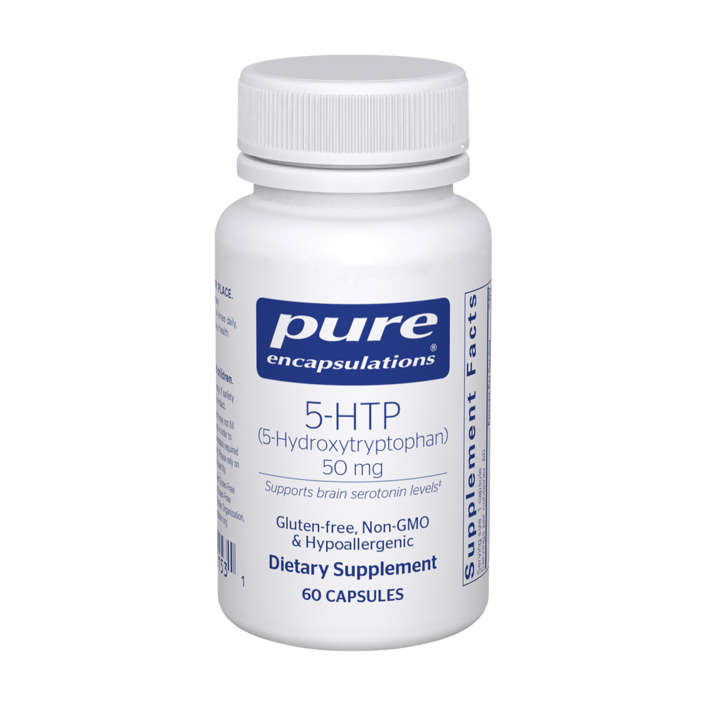 5-HTP (5-Hydroxytryptophan) 50 mg. 60's  
