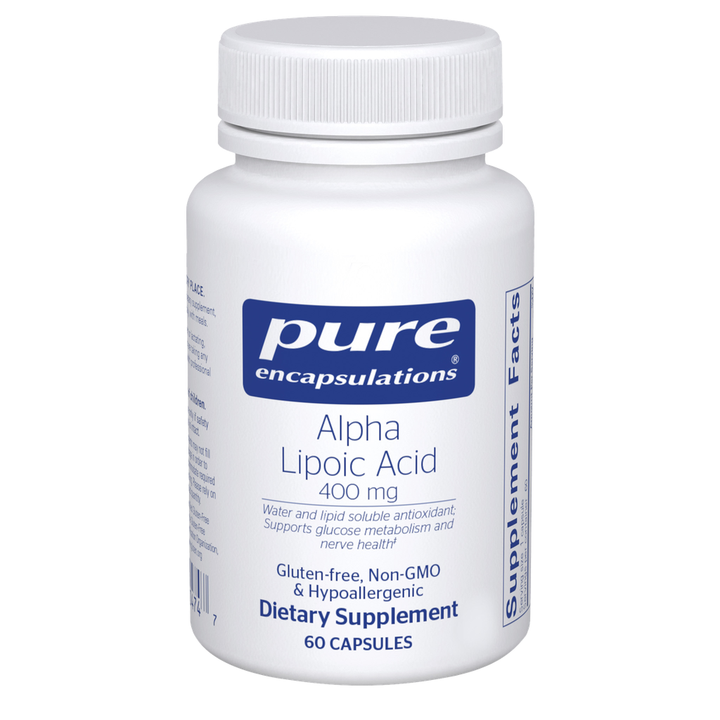 Alpha Lipoic Acid 400 mg. 60's 