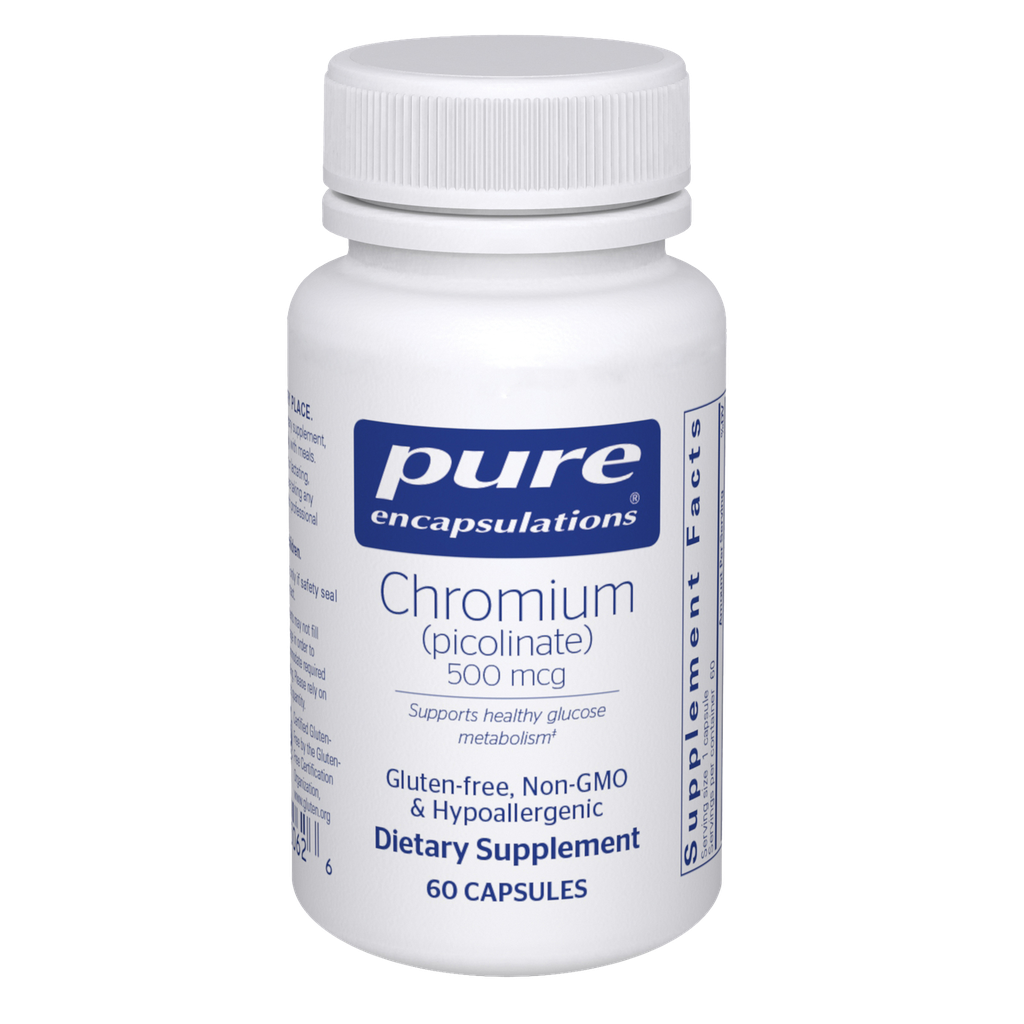 Chromium (picolinate) 500 mcg. 60's 