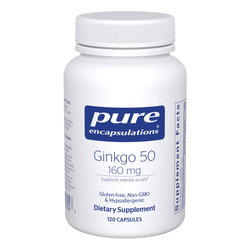 Ginkgo 50 - 160 mg. 120's 