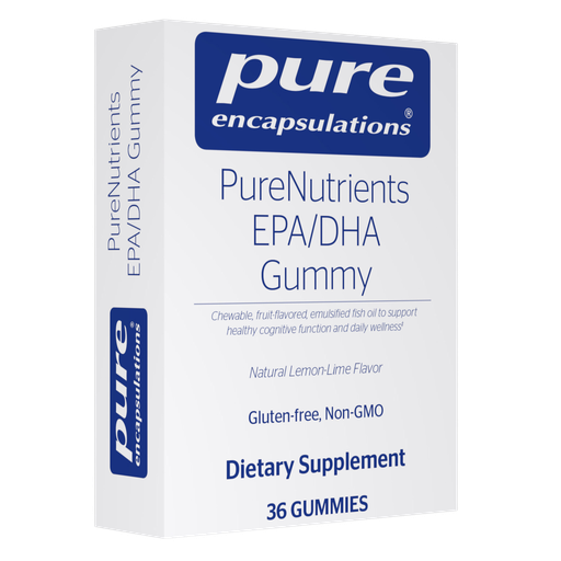 PureNutrients EPA/DHA Gummy
(natural lemon-lime flavor)