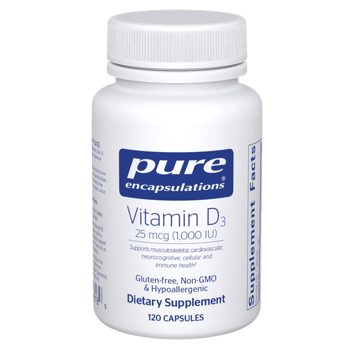 Vitamin D3 25 mcg (1,000 IU) 120's 