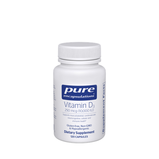 Vitamin D3 250 mcg (10,000 IU) 120's 